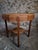 Antique Art Deco Amsterdam School Oak Side Table, 1935 For Sale - Image 10 of 17