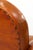 Late 20th Century Pair of Artisan-Made Cognac Leather Armchairs For Sale - Image 5 of 8