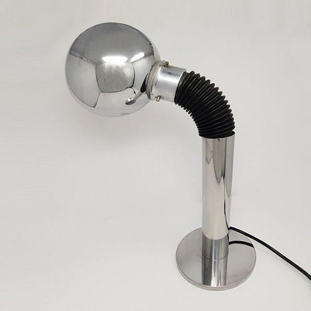 1970s stunning original vintage table lamp by zonca. Made in italy. The lamp works perfectly and is in very good...