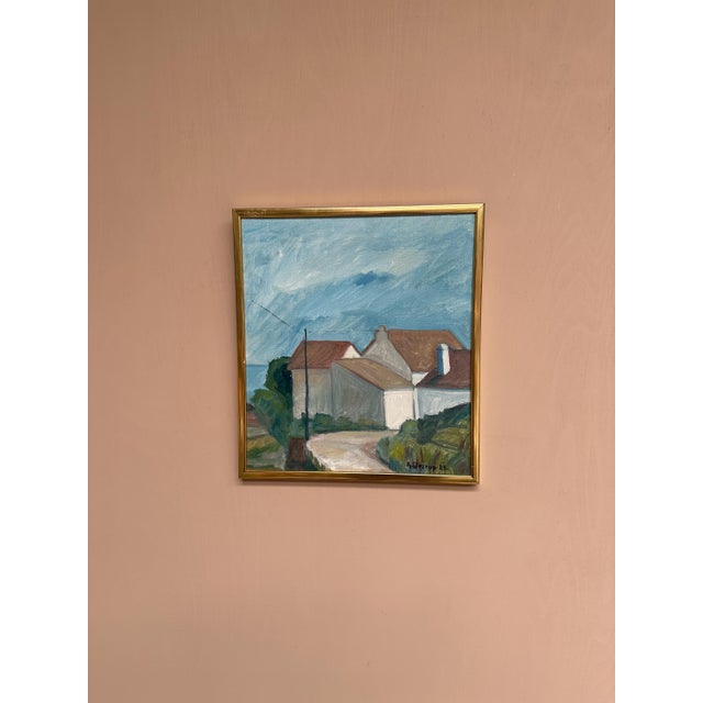 Original Swedish Oil on Canvas – Arne Gleerup (1985) – Signed – Canvas 48 × 42 cm (18.9" × 16.5") A characteristic oil...