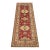 Kazak Runner 2’7” X 6’8” Red Wool Tribal Hand-Knotted Oriental Rug For Sale