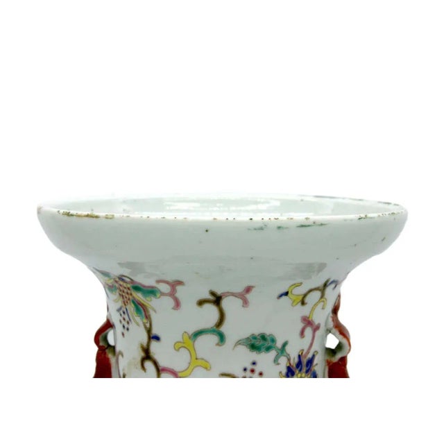 19th Century Asian Porcelain Decorative Vase For Sale - Image 4 of 10