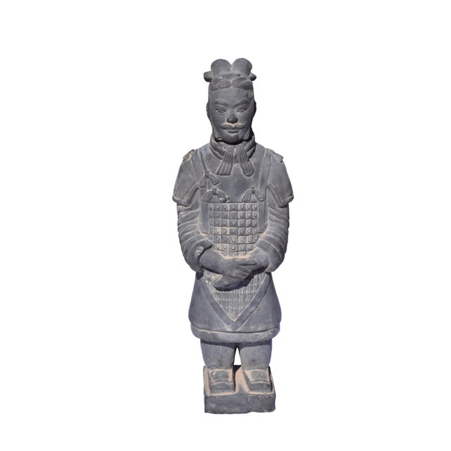 Chinese Chinese Terracotta Warrior Figure For Sale - Image 3 of 8