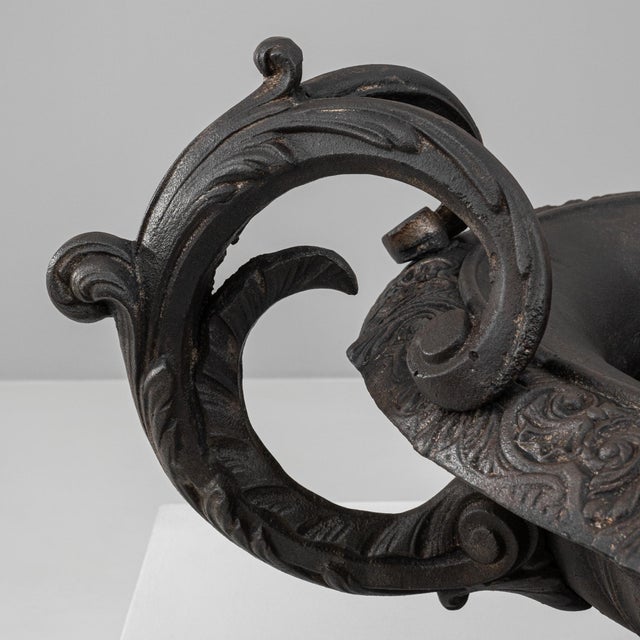 19th Century French Cast Iron Planter For Sale - Image 12 of 18