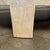 Vintage Post Modern Half Moon Beige Wood & Travertine Coffee Table For Sale - Image 12 of 12