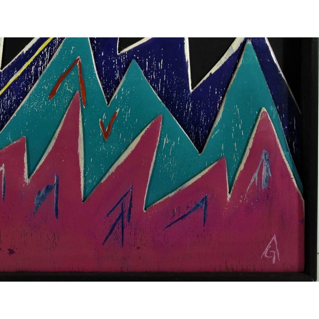 Abstract Expressionism Arnold A. Grossman, Untitled #1 For Sale - Image 3 of 5