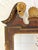 Antique English George II Solid Mahogany Mirror With Swan Neck Pediment and Shell Cartouche For Sale - Image 4 of 18