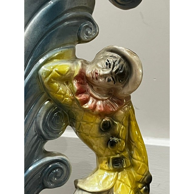 Rare Find! Vintage Mid-Century Ceramic Figural Vase For Sale - Image 12 of 17