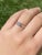 The Guin: Vintage White Gold Promise Ring set with Natural Diamonds For Sale - Image 10 of 10