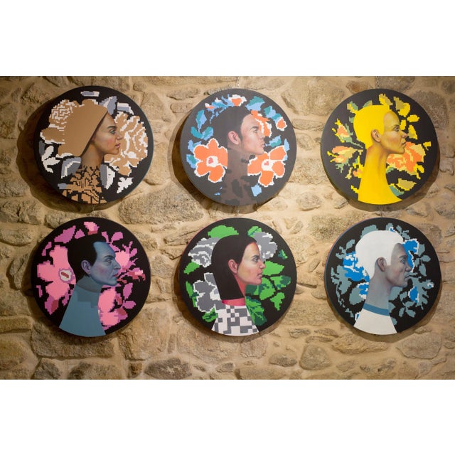 Natasha Lelenco, Currency #4, 2019, Painting on Plywood For Sale - Image 4 of 7