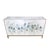 Pasargad Home Annabelle Sideboard With 4 Floral Doors, Silver/Ivory For Sale - Image 4 of 12