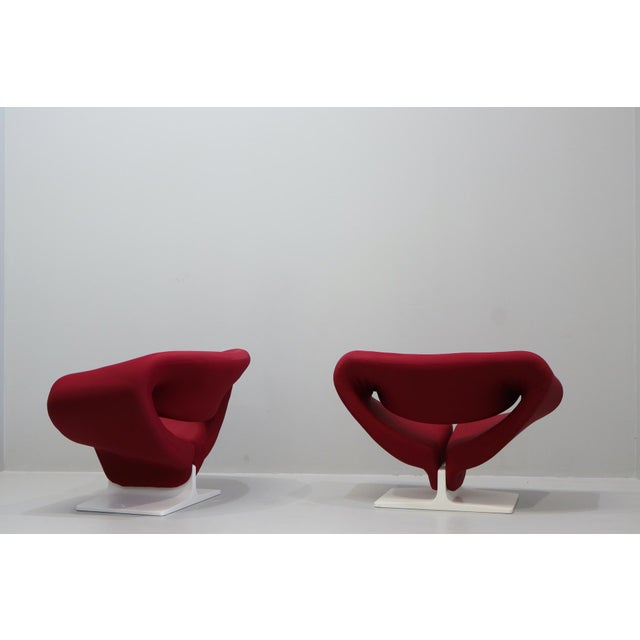 Mid-Century Ribbon Chairs by Pierre Paulin for Artifort, 1960s, Set of 2 For Sale - Image 13 of 14