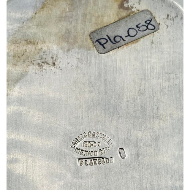 1980s Emilia Castillo Leaf-Form Silver Pitcher With Dragonfly Detail For Sale - Image 18 of 18