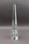 Baccarat Crystal France Signed Osiris Triangular Obelisk Louxor Glass Monument Sculpture Large. Measures approximately 3...