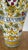 Mid 20th Century Mid 20th Century Hand-Painted Italian Majolica Ceramic Amphora Floor Vase With Caffagiolo Pattern For Sale - Image 5 of 10