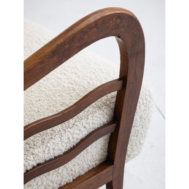Mid-Century Italian Armchair in the Style of Paolo Buffa For Sale - Image 10 of 13