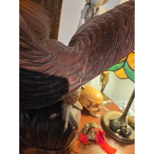 Late 19th Century Antique Great American Pilot House Eagle Model For Sale - Image 11 of 12