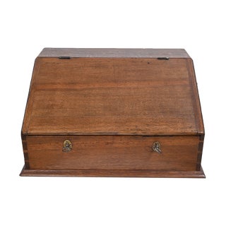 Mid-19th Century Trunk in Oak For Sale