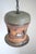 Mid-Century Modern Vintage Hand Thrown Ceramic Pendant Light For Sale - Image 3 of 10
