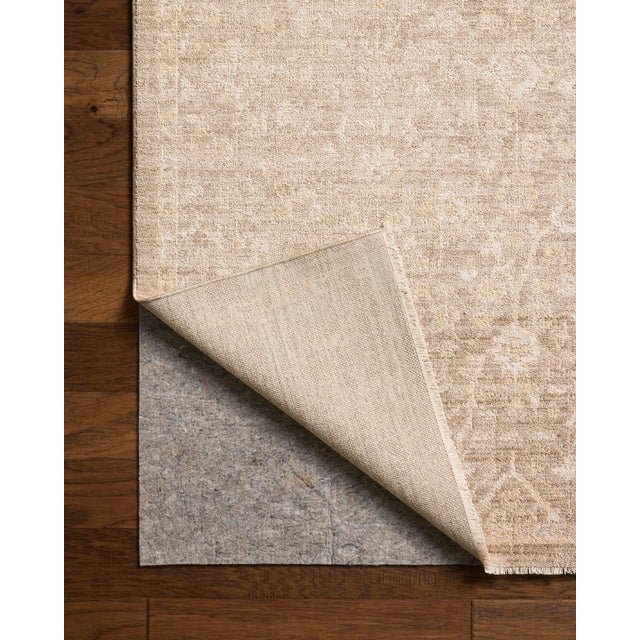 Chris Loves Julia x Loloi Palma Bark / Natural 2'-3" x 3'-10" Accent Rug For Sale In Dallas - Image 6 of 7