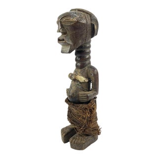 Early 20th Century Songye Nkishi Power Fetish Figure For Sale