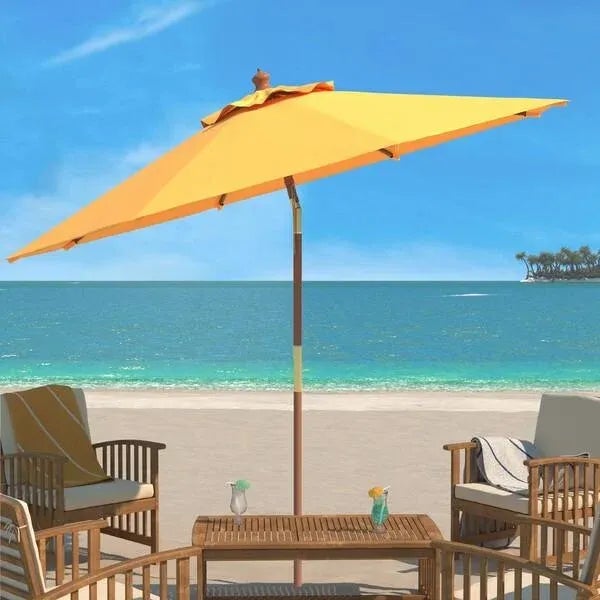 Serene and soothing, this Cannes Outdoor Umbrella is perfectly designed to blend seamlessly into any tasteful décor....