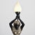Metal Egyptian Bronze Torch Lamp Holders from Maison Jansen, 1970, Set of 2 For Sale - Image 7 of 13