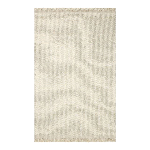 Amber Lewis x Loloi Yellowstone Ivory 11'-6" x 15' Area Rug For Sale