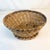 Vintage Boho Chic Mediterranean Wicker Bowl Basket. For Sale - Image 6 of 9