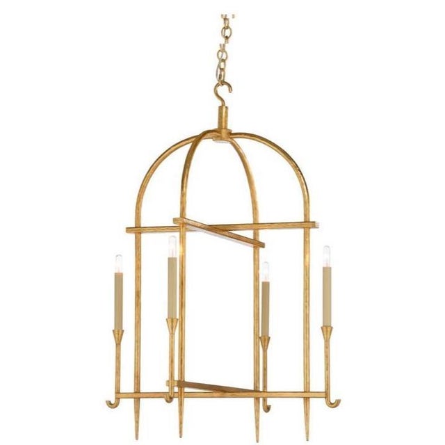Claire Bryson for Wildwood Diego Lantern - Gold For Sale - Image 11 of 11