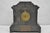 Antique Ansonia Black Mantel Clock With Bronze Coated Columns and Claw Feet For Sale - Image 13 of 14