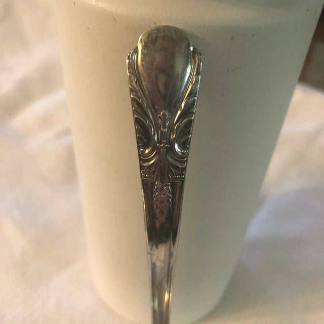 Early 20th Century Vintage Silver Plate Gravy Spoon For Sale - Image 5 of 7