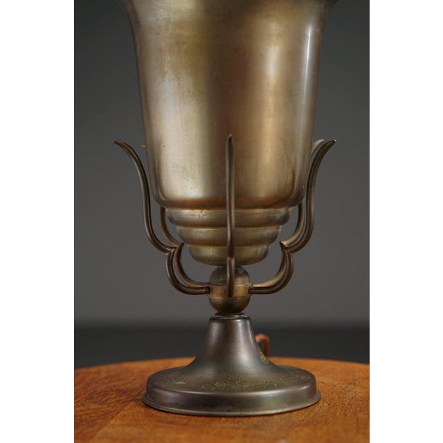 Metal French Table Lamp, 1930s For Sale - Image 7 of 14