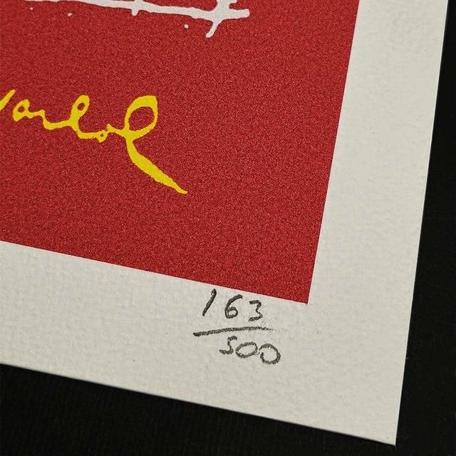 Andy Warhol After Andy Warhol, Beethoven, Limited Edition Lithograph, 1980s For Sale - Image 4 of 9