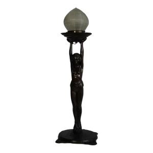 1920s Everlite Art Deco Lamp