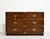 Drexel Heritage Mid Century Campaign Lowboy Dresser Brigade Collection by Drexel Heritage For Sale - Image 4 of 14