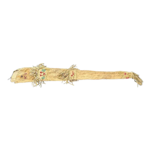 Antique Native American Cree Indian Embroidered Rifle Scabbard