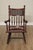 Victorian Merklen Brothers Renaissance Revival Mahogany Rocking Chair For Sale - Image 3 of 12