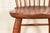 Brown L. & J. G. Stickley American Colonial Solid Cherry Wood Spindle Back Windsor Side Chairs or Dining Chairs, Pair For Sale - Image 8 of 16