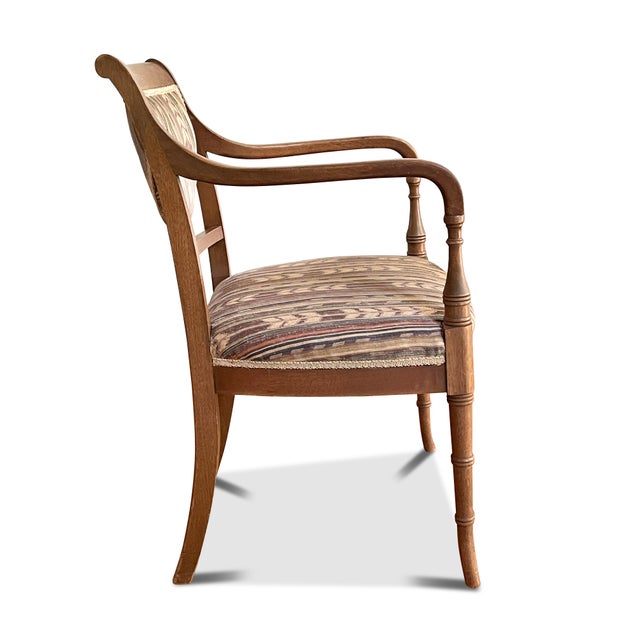 Hepplewhite Vintage Hepplewhite Shield Chair For Sale - Image 3 of 10