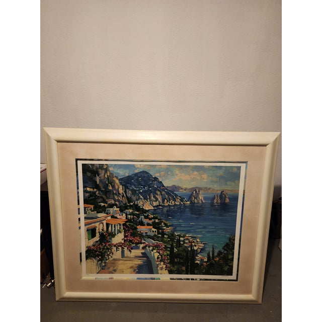 1990s Isle of Capri Serigrap Print by Howard Behrens For Sale - Image 13 of 16