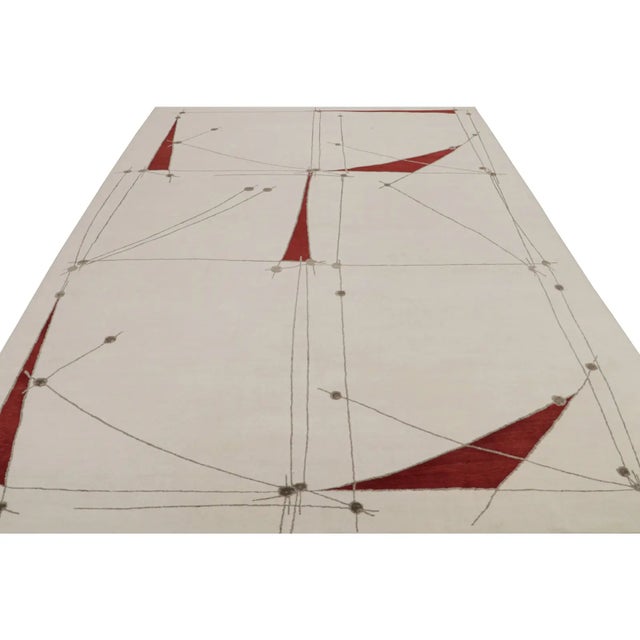 This modern 8x12 rug is an exciting new addition to the Mid-Century Modern rug collection by Rug & Kilim. Hand-knotted in...