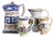 Faience Mugs, Set of 4 For Sale