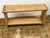 Pine Wood Console Table With Display Shelf, Vintage For Sale - Image 4 of 12