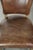 Brown Vintage Cowhide Leather and Wood Dining Chairs, Set of 4 For Sale - Image 8 of 16