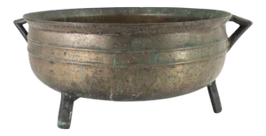 18th Century Primitive European Bronze Pot