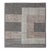 Large Modern Rug in Earth Tones With Square Size and Distressed Texture 13'0 X 13'9 For Sale