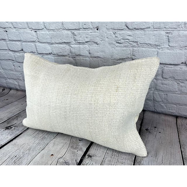 Vintage Pillow Case Turkish Hemp Pillow Decorative Hemp Pillow Dry cleaning only. PILLOW INSERT IS NOT INCLUDED