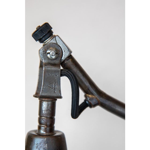 Industrial Workshop Lamp from Midgard / Industriewerke Auma, 1940s For Sale - Image 3 of 13