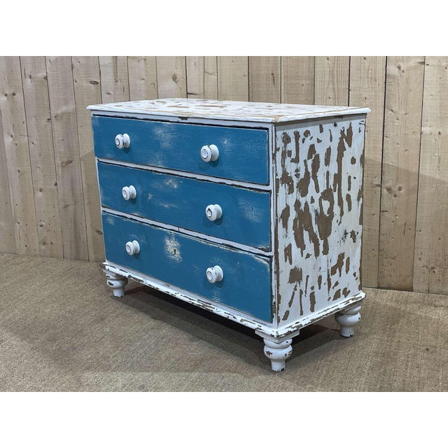Victorian Dresser in Painted Fir For Sale - Image 13 of 16